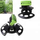 16 Holes Garden Lawn Irrigation 180° Rotating Adjustable Water Spray Sprinkler