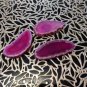 3PCS Agate Stone Slice Refrigerator Pink Magnet Crystal Decor Colorfull Gemstone