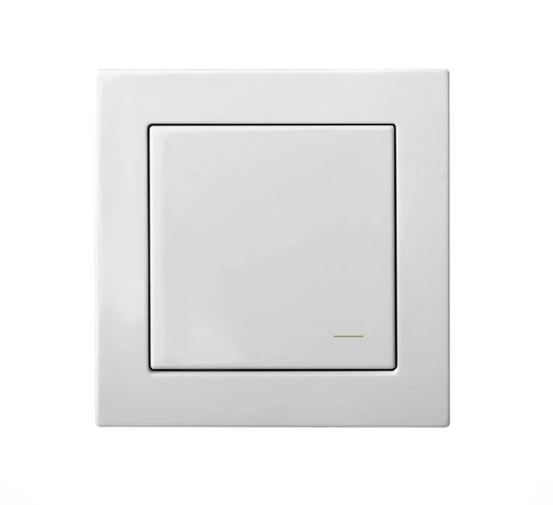 White Radio Wave Transmitter Switch Smart Liregus Epsilon add-on for RJ-314 Set