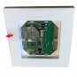 Smart Light Switch Radio Wave Switch with Receiver Liregus Epsilon RJ-314 White
