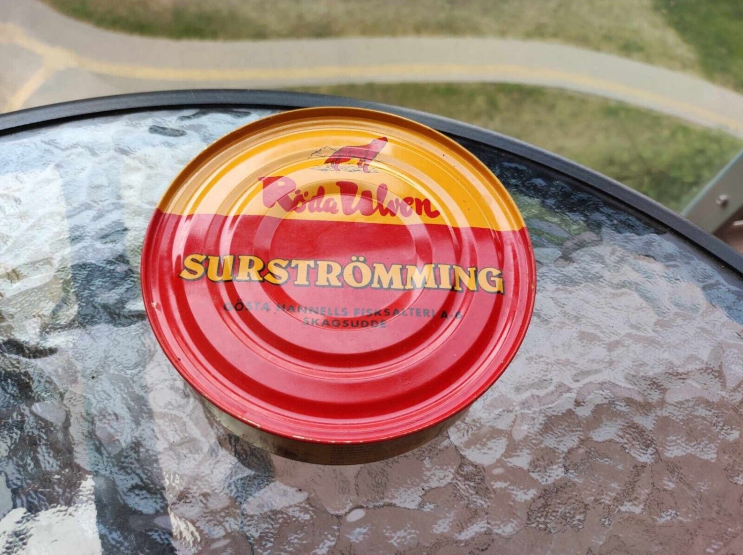 Traditional Sweden Smelly Fish Sweden Stinky Fish Surstr&Atilde;&para;mming Fermented Herring