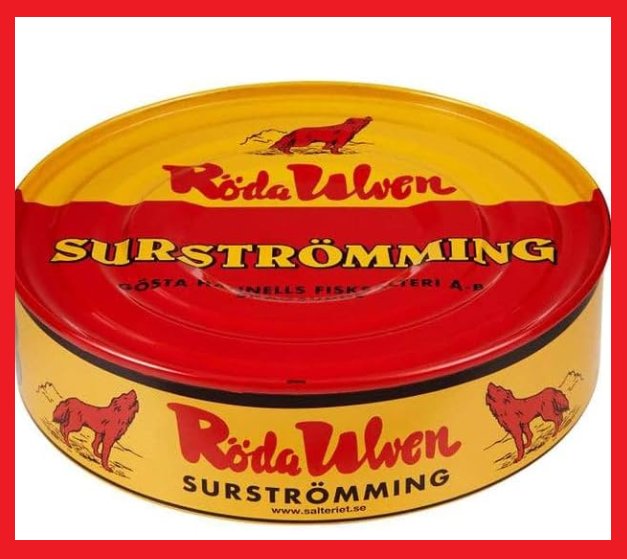 Sweden Stinky Canned Fish Fermented Herring Vikings Disgusting Food Surstromming