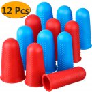 12pcs Best Silicone Finger Protectors Gel Cover Non-Stick for Hot Glue Wax
