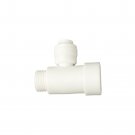 3/8'' QC x 3/8'' x3 /8'' Comp Thread Feed ValveTee