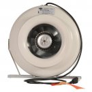 Can RS4HO High Output Centrifugal Inline Fan, 165 Cubic Feet Per Minute