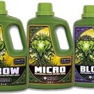 Emerald Harvest Grow, Micro, Bloom Fertilizer Combo, 3.8 L