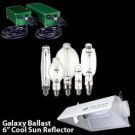 Galaxy electronic ballast, Cool Sun grow light reflector and plant lamps