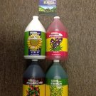 GH General Hydroponics 4 Part Gallons Grow, Bloom, Micro, Koolbloom