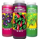 GH General Hydroponics Flora Series: FloraGro, FloraBloom, FloraMicro 16oz