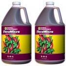 GH General Hydroponics FloraMicro Liquid Plant Grow Formula 2 Gallons