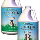 GH General Hydroponics GH3263 Cocotte Grow a Gal Hydroponic Base Nutrient, White