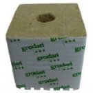 Grodan Rockwool - 4x4x2.5in. Cubes,  w/holes