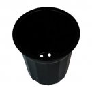Hydrofarm HG10QBK Plastic Planter, Black, 10 Quart, Pack of 44
