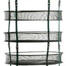 Hydrofarm STACK!T DR24CLIP Dry Rack with Clips, 2' Across