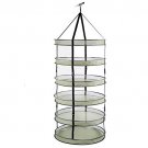 iPower 3 Feet Diameter with 6 Layers Steel Rings Foldable Heavy Duty Hanging Dryer Rack, Collapsible