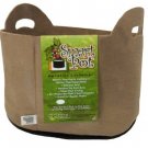 Smart Pots 5-Gallon Smart Pot Soft-Sided Container, Tan with Cut handles