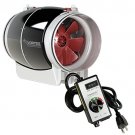 Vortex S-Line S-1000 Inline Fan 1081 CFM, 10 Inch and Ventech Controller, Residential and Industrial