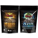 Xtreme Gardening Azos Fertilizer 6oz with Mykos Granular 1 LB Bag