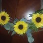 Sunflower rope wreath