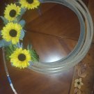 Sunflower rope wreath