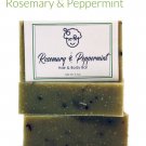 Rosemary & Peppermint HBNaturals Hair & Body Bar