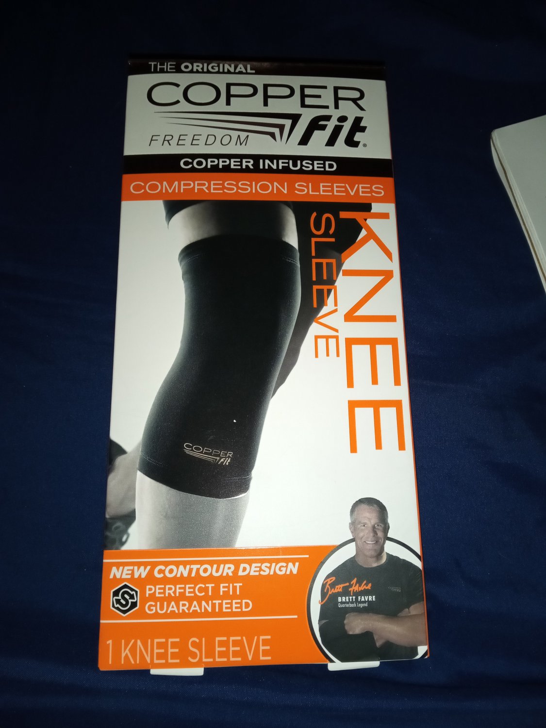 The Original Copper Fit Freedom Copper Infused Compression Knee Sleeves