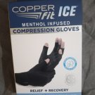 Copper Fit Ice Menthol Infused Compression Gloves