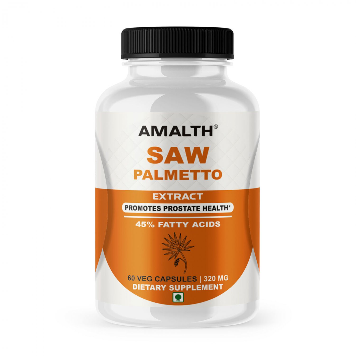 Saw palmetto Extract Prostate Urinary Support 45 Fatty Acids 320 mg