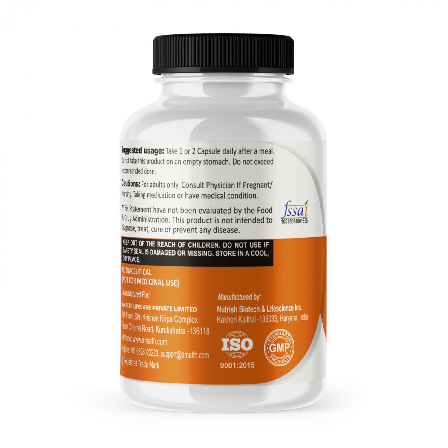 0.4 Sulforaphane Broccoli Sprout Extract 500 mg 60 Capsules AMALTH