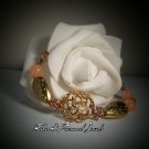 Gold Rose Bracelet