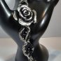 Silver Rose Bracelet
