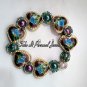 Cloisonne Heart Bracelet