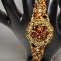 Handmade Jewelry- Amber Flower Bracelet - Fashion