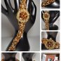 Handmade Jewelry- Amber Flower Bracelet - Fashion