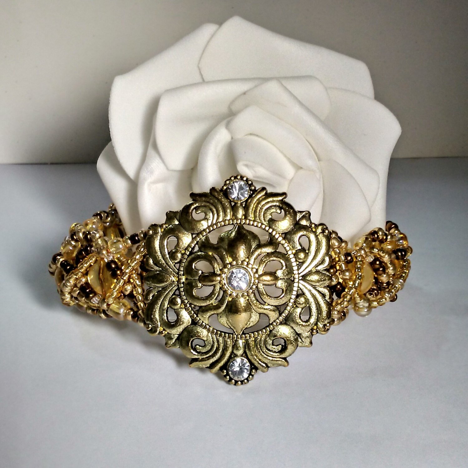 Gold Statement Bracelet
