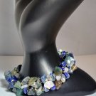 Gemstone Cluster Bracelet - Handmade Fashion