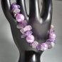 Amethyst & Pearl Bracelet - Gemstone Handmade Bracelet
