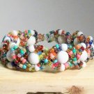 Children's Jewelry Kid's Rainbow  beads Bracelet