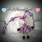 Children's Jewelry Kid's Purple Princess Necklace
