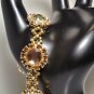 Gold bracelet- Crystal Bracelet - rhinestones handmade bracelet