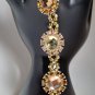 Gold bracelet- Crystal Bracelet - rhinestones handmade bracelet