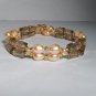 Crystal rice Pearl Bracelet - Handmade pink Crystal Bracelet