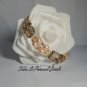 Crystal rice Pearl Bracelet - Handmade pink Crystal Bracelet
