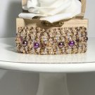 Fashion Crystal and Pearl Jewelry - Purple Pearl Bracelet - Handmade Jewelry