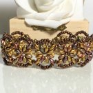 Fashion Handmade Jewelry - Diamond Bracelet Gold tones