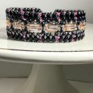 Jewelry - Pink Crystal Bracelet - Fashion Handmade jewelry