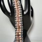 Jewelry - Pink Crystal Bracelet - Handmade Statement Jewelry Crystal Bracelet