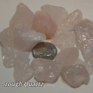 Rough Gemstones Clear Quartz Rose Quartz Raw Gemstones Genuine Crystals