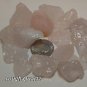 Rough Gemstones Clear Quartz Rose Quartz Raw Gemstones Genuine Crystals