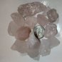 Rough Gemstones Clear Quartz Rose Quartz Raw Gemstones Genuine Crystals